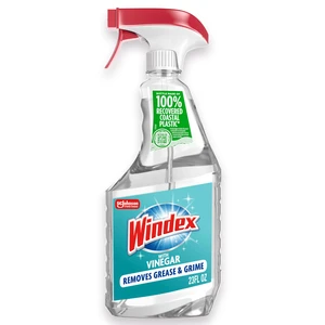 Windex Vinegar Glass and Window Cleaner, 23 oz, Removes Grease and Grime Windex Vinegar Glass and Window Cleaner, 23 oz, Removes Grease and Grime