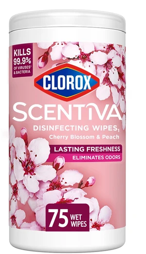 Clorox Scentiva Disinfectant Wipes Clorox Scentiva Disinfectant Wipes