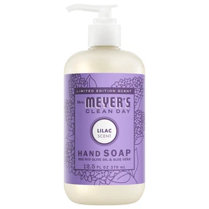 MRS. MEYER'S CLEAN DAY Hand Soap, Lilac Scent, 12.5 Fl Oz Bottle MRS. MEYER'S CLEAN DAY Hand Soap, Lilac Scent, 12.5 Fl Oz Bottle