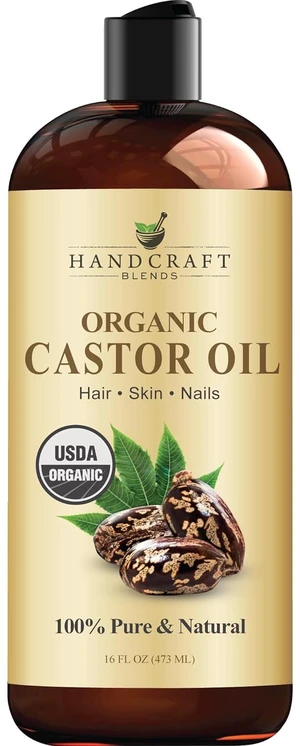 Handcraft Blends Organic Castor Oil - 16fl oz Handcraft Blends Organic Castor Oil - 16fl oz