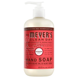 MRS. MEYER'S CLEAN DAY Hand Soap, Rhubarb Scent, 12.5 Fl Oz Bottle MRS. MEYER'S CLEAN DAY Hand Soap, Rhubarb Scent, 12.5 Fl Oz Bottle