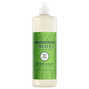 MRS. MEYER'S CLEAN DAY Liquid Dish Soap, Fresh Cut Grass, 16 fl oz MRS. MEYER'S CLEAN DAY Liquid Dish Soap, Fresh Cut Grass, 16 fl oz