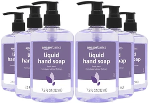 Amazon Basics Original Fresh Liquid Hand Soap with Moisturizers, 7.5Fl Oz (Pack of 6) Amazon Basics Original Fresh Liquid Hand Soap with Moisturizers, 7.5Fl Oz (Pack of 6)