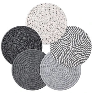 7-Inch Trivets for Hot Dishes, Pot Holders, Hot Pads, Coasters 7-Inch Trivets for Hot Dishes, Pot Holders, Hot Pads, Coasters