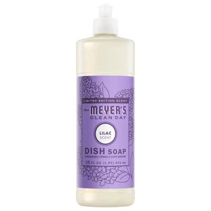 Mrs. Meyer's Clean Day Liquid Dish Soap, Lilac, 16 fl oz Mrs. Meyer's Clean Day Liquid Dish Soap, Lilac, 16 fl oz