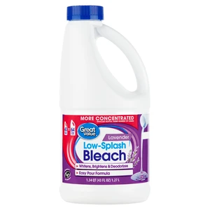Great Value Low Splash Bleach Lavender Scent 43Fl Oz Great Value Low Splash Bleach Lavender Scent 43Fl Oz