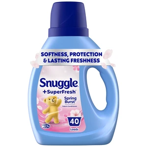 Snuggle SuperFresh Liquid Fabric Softener, Spring Burst, Odor Eliminating, 40 Loads Snuggle SuperFresh Liquid Fabric Softener, Spring Burst, Odor Eliminating, 40 Loads