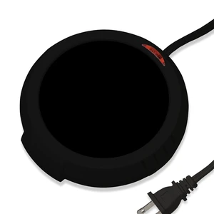 Durable Heavy Portable Large Warmer Safe Plate for Candle Jar & Mug Warmer, Space Black Pack Durable Heavy Portable Large Warmer Safe Plate for Candle Jar & Mug Warmer, Space Black Pack