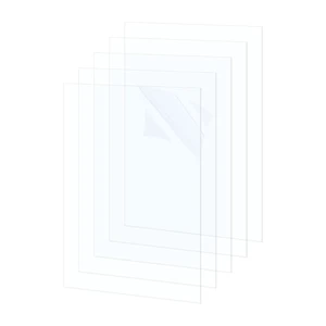 2 Pack Acrylic Sheets, 4x6 Inch Clear Acrylic Sheet Clear Plexiglass Sheet 1mm Thick for Crafts Picture Frame DIY 2 Pack Acrylic Sheets, 4x6 Inch Clear Acrylic Sheet Clear Plexiglass Sheet 1mm Thick for Crafts Picture Frame DIY