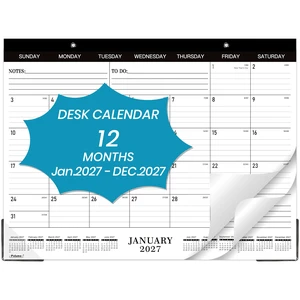 2027 Desk Calendar - JAN 2027 - DEC 2027, 12-Month Desk/Wall Calendar 2027 Desk Calendar - JAN 2027 - DEC 2027, 12-Month Desk/Wall Calendar