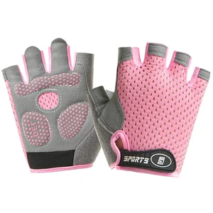 Kids Cycling-Half-Gloves with Non-Slip - Adjustable-Mesh-Breathable Gel-Biking-Gloves for Boys Girls Kids Cycling-Half-Gloves with Non-Slip - Adjustable-Mesh-Breathable Gel-Biking-Gloves for Boys Girls