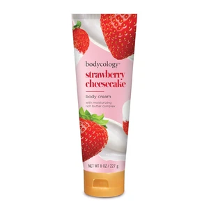Bodycology Shea Butter Body Cream, Strawberry Cheesecake, 8 oz Bodycology Shea Butter Body Cream, Strawberry Cheesecake, 8 oz