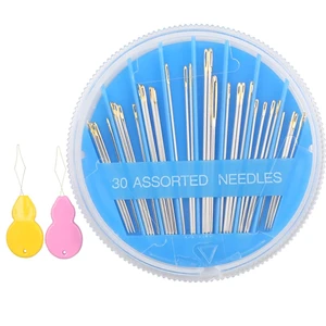 Hekisn 30pcs Premium Hand Sewing Needles, 6 Sizes 30-Count Assorted Sewing Needles, Stitching Needles for Hand Sewing Repair,Sewing Sharp Needles Sewing Repair Embroidery Needles (1, Blue) Hekisn 30pcs Premium Hand Sewing Needles, 6 Sizes 30-Count Assorted Sewing Needles, Stitching Needles for Hand Sewing Repair,Sewing Sharp Needles Sewing Repair Embroidery Needles (1, Blue)