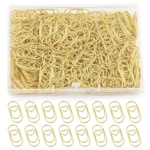 300Pcs Gold Paper Clips, 0.8inch Mini Paper Clips, Love Heart Shaped Cute Paperclips for Women, Office School Home Desk Organizers 300Pcs Gold Paper Clips, 0.8inch Mini Paper Clips, Love Heart Shaped Cute Paperclips for Women, Office School Home Desk Organizers