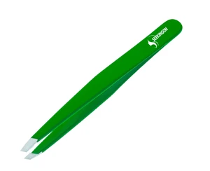 Tweezers for Women Facial Hair - Hand Filed & Aligned Precision Tweezers for Ingrown Hair Plucking - Non Slip Grip Slant Sharp Tweezers for Men (Green) Tweezers for Women Facial Hair - Hand Filed & Aligned Precision Tweezers for Ingrown Hair Plucking - Non Slip Grip Slant Sharp Tweezers for Men (Green)