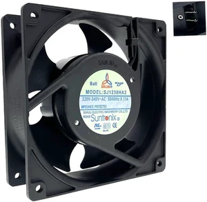 220V Fan Metal NEW Suntronix SANJUN SJ1238HA2 120mm 12cm 12038 220V 240V 0.13A 12038 Metal Fan Leaf Impeller Axial Cooling Fan 220V Fan Metal NEW Suntronix SANJUN SJ1238HA2 120mm 12cm 12038 220V 240V 0.13A 12038 Metal Fan Leaf Impeller Axial Cooling Fan