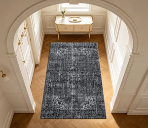 Solid Tone Printed Area Rug for Living Room Bedroom Decor, Washable, Multiple Sizes 6x10,6x8,5x7,4x6,3x5 Solid Tone Printed Area Rug for Living Room Bedroom Decor, Washable, Multiple Sizes 6x10,6x8,5x7,4x6,3x5