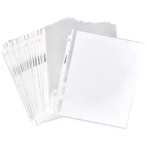 Sheet Protectors for 3 Ring Binder, Heavyweight, Acid-Free, Top Loading, Polypropylene, 8.5 x 11 Inch, 500-Pack, Clear Sheet Protectors for 3 Ring Binder, Heavyweight, Acid-Free, Top Loading, Polypropylene, 8.5 x 11 Inch, 500-Pack, Clear