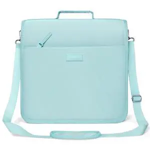 Zipper Binder 3 Ring, 3 Inch O-Ring with Handle and Shoulder Strap, 600-Sheet Capacity, 5-Tab Expanding File Folder, Multi-Pockets for Middle School Organizer Binder with Zipper, Sky Blue Zipper Binder 3 Ring, 3 Inch O-Ring with Handle and Shoulder Strap, 600-Sheet Capacity, 5-Tab Expanding File Folder, Multi-Pockets for Middle School Organizer Binder with Zipper, Sky Blue