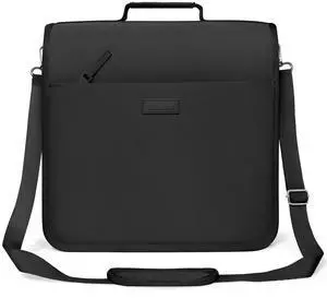 Zipper Binder 3 Ring, 3 Inch O-Ring with Handle and Shoulder Strap, 600-Sheet Capacity, 5-Tab Expanding File Folder, Multi-Pockets for Middle School Organizer Binder with Zipper, Black Zipper Binder 3 Ring, 3 Inch O-Ring with Handle and Shoulder Strap, 600-Sheet Capacity, 5-Tab Expanding File Folder, Multi-Pockets for Middle School Organizer Binder with Zipper, Black