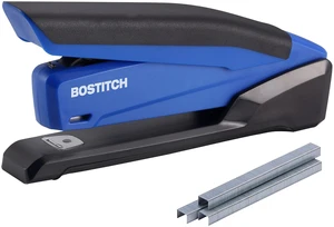 Bostitch Office InPower Spring-Powered Desktop Stapler, 20 Sheet Capcity, Built in Remover, Blue (1122) Bostitch Office InPower Spring-Powered Desktop Stapler, 20 Sheet Capcity, Built in Remover, Blue (1122)