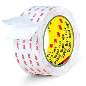 3M Double Sided Tape Heavy Duty 2in X 9.85ft, Removable Mounting Tape White Sticky Foam Tape for Wall, Picture Hanging Strips, Poster Hanger, Waterproof Adhesive Strips for LED Light 3M Double Sided Tape Heavy Duty 2in X 9.85ft, Removable Mounting Tape White Sticky Foam Tape for Wall, Picture Hanging Strips, Poster Hanger, Waterproof Adhesive Strips for LED Light