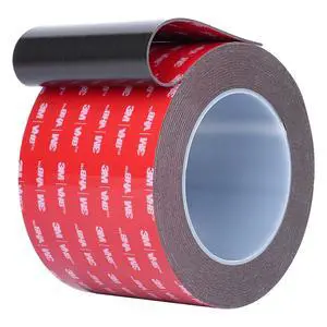 Double Sided Tape Heavy Duty, Waterproof Mounting Foam Tape, 16.5ft Length, 2.56in Width, High Temperature Resistant Adhesive Tape for Car, LED Strip Light, Office Decor, Uses VHB 5952 Raw Material Double Sided Tape Heavy Duty, Waterproof Mounting Foam Tape, 16.5ft Length, 2.56in Width, High Temperature Resistant Adhesive Tape for Car, LED Strip Light, Office Decor, Uses VHB 5952 Raw Material