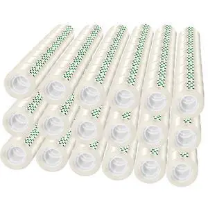 Transparent Tape, 144 Pack, Gift Wrap Clear Invisible Tape for Presents, Wrapping Paper, Refills for Dispenser Transparent Tape, 144 Pack, Gift Wrap Clear Invisible Tape for Presents, Wrapping Paper, Refills for Dispenser