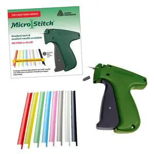 ® AllinOne Tagging Gun Kit UltraFine Needle Tagger with Black/White & Color Fasteners FabricSafe for Clothing Repairs, Quilting, Crafts, and DIY Projects (8 Colors) ® AllinOne Tagging Gun Kit UltraFine Needle Tagger with Black/White & Color Fasteners FabricSafe for Clothing Repairs, Quilting, Crafts, and DIY Projects (8 Colors)