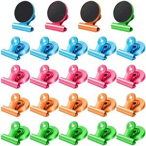 24Pack Fridge Magnets Refrigerator Magnetic Clips for Classroom (Colorful) Scratch Free Strong Magnet Heavy Duty Clips Perfect for Kitchen,Photo Displays,Locker, Note List,Teacher Must Haves 24Pack Fridge Magnets Refrigerator Magnetic Clips for Classroom (Colorful) Scratch Free Strong Magnet Heavy Duty Clips Perfect for Kitchen,Photo Displays,Locker, Note List,Teacher Must Haves