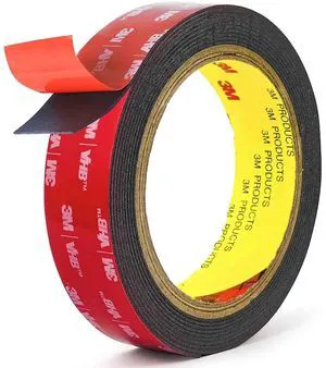 3M Double Sided Tape Heavy Duty Mounting Tape Strong Adhesive Strips, Picture Hanging Strips (1in X 10ft) 3M Double Sided Tape Heavy Duty Mounting Tape Strong Adhesive Strips, Picture Hanging Strips (1in X 10ft)