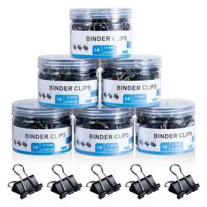 Small Binder Clips 864 PCS Mini 15mm Paper Clip 5/8 Inch Paper Clamps Bulk Micro Black Metal Binding Paperwork Clamp, School Teachers Office Supplies Small Binder Clips 864 PCS Mini 15mm Paper Clip 5/8 Inch Paper Clamps Bulk Micro Black Metal Binding Paperwork Clamp, School Teachers Office Supplies