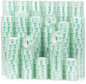 192Rolls Crystal Clear Tape Refills for Dispenser, Bulk Office Transparent Tape for Home and School, 3/4Inch x 1000 inch 192Rolls Crystal Clear Tape Refills for Dispenser, Bulk Office Transparent Tape for Home and School, 3/4Inch x 1000 inch
