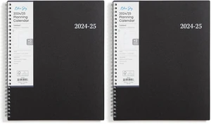 2024-2025 Academic Year Weekly and Monthly Planner, July 2024 - June 2025, 8.5" x 11", Flexible Cover, Wirebound, Enterprise (150144) (Pack of 2) 2024-2025 Academic Year Weekly and Monthly Planner, July 2024 - June 2025, 8.5" x 11", Flexible Cover, Wirebound, Enterprise (150144) (Pack of 2)