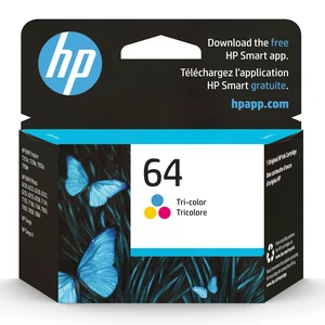 64 Tri-Color Ink Cartridge | Works with Envy Inspire 7950e; Envy Photo 6200, 7100, 7800; Tango Series | Eligible for Instant Ink | N9J89AN 64 Tri-Color Ink Cartridge | Works with Envy Inspire 7950e; Envy Photo 6200, 7100, 7800; Tango Series | Eligible for Instant Ink | N9J89AN