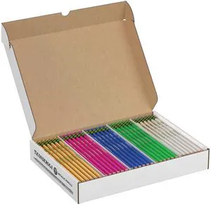 Wood-Cased Pencils Master Pack, Pre-Sharpened #2 HB Soft, Metallic Colors, 150 Count, Standard Size, High Quality Eraser Wood-Cased Pencils Master Pack, Pre-Sharpened #2 HB Soft, Metallic Colors, 150 Count, Standard Size, High Quality Eraser