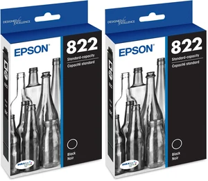 DURABrite Ultra Ink Black Workforce Pro | T822120-S | Standard Capacity | Pack of 2 | Cartridge DURABrite Ultra Ink Black Workforce Pro | T822120-S | Standard Capacity | Pack of 2 | Cartridge
