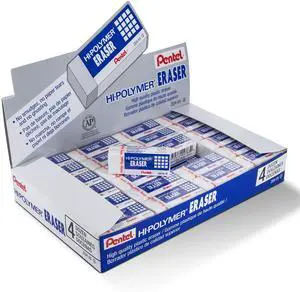 Hi-Polymer Block Eraser, Small, Box of 48 (ZEH-05) Hi-Polymer Block Eraser, Small, Box of 48 (ZEH-05)