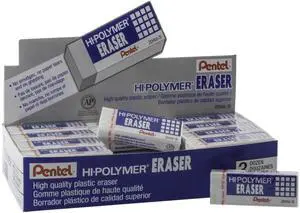 Hi-Polymer Block Eraser, Large, White, 36 Count (ZEH-10) Hi-Polymer Block Eraser, Large, White, 36 Count (ZEH-10)