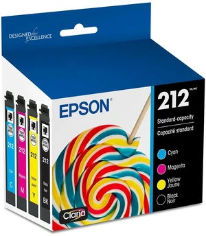 212 Genuine Ink Cartridge Black and Color Combo Pack T212120-BCS Works With WorkForce WF-2830 WF-2850 Expression XP-4100 XP-4105 Inkjet Printers 212 Genuine Ink Cartridge Black and Color Combo Pack T212120-BCS Works With WorkForce WF-2830 WF-2850 Expression XP-4100 XP-4105 Inkjet Printers