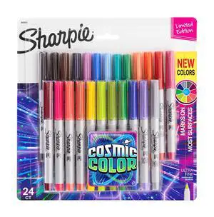 Permanent Markers, Ultra Fine Point, Cosmic Color, Limited Edition, 24 Count Permanent Markers, Ultra Fine Point, Cosmic Color, Limited Edition, 24 Count