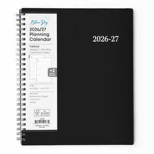 2026-2027 Weekly & Monthly Academic Planner, 7"x9", Enterprise July 2026 - June 2027, Flexible Cover, Wirebound, Laminated Tabs, Academic Year 2026-2027 Weekly & Monthly Academic Planner, 7"x9", Enterprise July 2026 - June 2027, Flexible Cover, Wirebound, Laminated Tabs, Academic Year