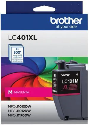 Genuine LC401XLM High Yield Magenta Ink Cartridge Genuine LC401XLM High Yield Magenta Ink Cartridge