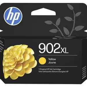 902XL Yellow High-Yield Ink Cartridge | Works with OfficeJet 6950, 6960, Pro 6960, 6970 Series | T6L86AN 902XL Yellow High-Yield Ink Cartridge | Works with OfficeJet 6950, 6960, Pro 6960, 6970 Series | T6L86AN