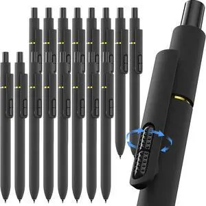 16 Pack Gel Pens, Quick-Dry Long Lasting Black Ink-0.7 mm Fine Point Smooth Long-Lasting Ink Pens, Stress Relief, No Smear, No Bleed, Journaling, Note Taking,School Office, Gifts for Men Women 16 Pack Gel Pens, Quick-Dry Long Lasting Black Ink-0.7 mm Fine Point Smooth Long-Lasting Ink Pens, Stress Relief, No Smear, No Bleed, Journaling, Note Taking,School Office, Gifts for Men Women