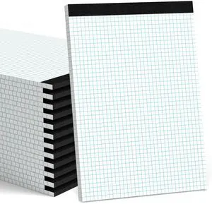 24 Pack Graph Paper Pad 8.5 x 11, 4x4 Graph Ruled, Grid Paper Pad 8-1/2x11 Blueprint Quadrille Pad, Easy Tears Off, Grid Pad Notebook 8.5 x 11, White 70 GSM Graft Paper, 30 Sheets/Pad 24 Pack Graph Paper Pad 8.5 x 11, 4x4 Graph Ruled, Grid Paper Pad 8-1/2x11 Blueprint Quadrille Pad, Easy Tears Off, Grid Pad Notebook 8.5 x 11, White 70 GSM Graft Paper, 30 Sheets/Pad