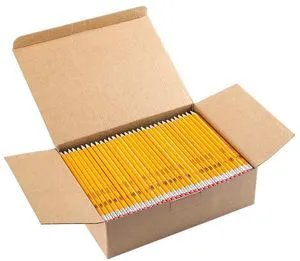 Wood-Cased #2 HB Pencils Bulk, 320 Count, Pre-sharpened Box of Number 2 Pencils, Yellow, School Pack Wood-Cased #2 HB Pencils Bulk, 320 Count, Pre-sharpened Box of Number 2 Pencils, Yellow, School Pack