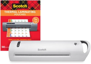 Bundle of Thermal Laminator, Extra Wide 13 Inch Input TL1302X + Thermal Laminating Pouches, 8.9 x 11.4 Inches, Letter Size Sheets, 100 Count Bundle of Thermal Laminator, Extra Wide 13 Inch Input TL1302X + Thermal Laminating Pouches, 8.9 x 11.4 Inches, Letter Size Sheets, 100 Count
