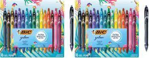 Gelocity Quick Dry Ocean Themed Gel Pens, Medium Point (0.7mm), 16-Count Gel Pen Set, Colored-Gel Pens for Note Taking and Journaling (Pack of 2) Gelocity Quick Dry Ocean Themed Gel Pens, Medium Point (0.7mm), 16-Count Gel Pen Set, Colored-Gel Pens for Note Taking and Journaling (Pack of 2)