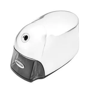 Office QuietSharp Executive Heavy Duty Electric Pencil Sharpener, Colored-Pencil Compatible, Silver Chrome Office QuietSharp Executive Heavy Duty Electric Pencil Sharpener, Colored-Pencil Compatible, Silver Chrome